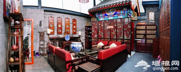 北京古韵坊怡景酒店 四合宅院古香古色